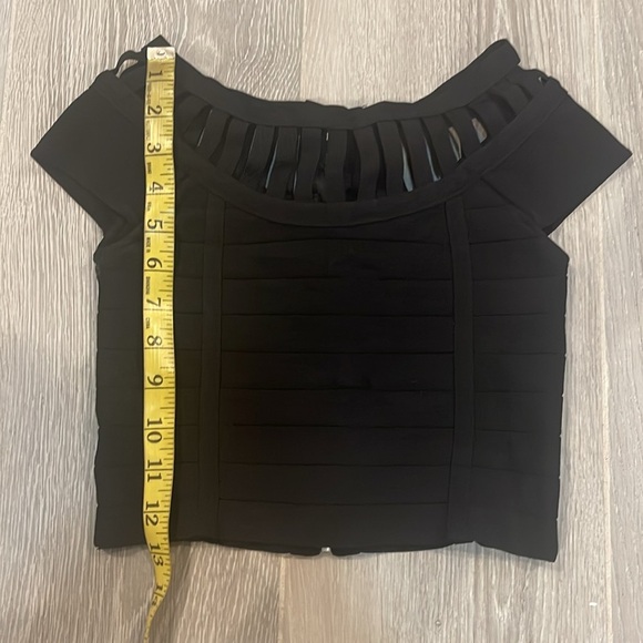 Bebe Vintage Black Blouse Size XS - Picture 5 of 12